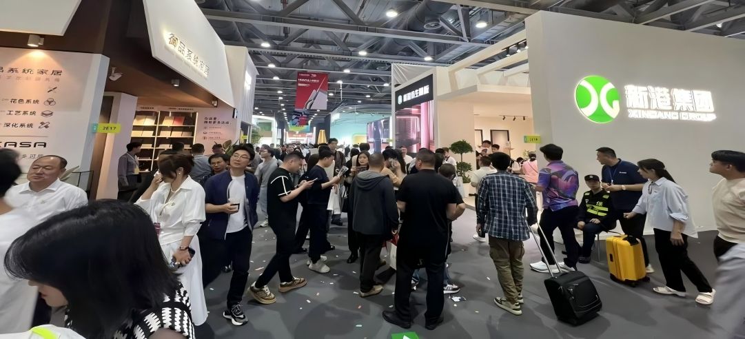 燃爆全場！新港閃耀廣州定制家居展，上演“炸場級(jí)”美學(xué)盛宴